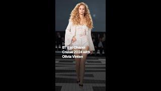 Olivia Vinten at Chanel Cruise Show