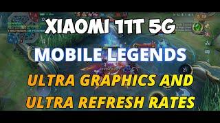 Mobile Legends in Xiaomi 11T 5G