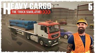 Wimpel & Thermoskanne!  HEAVY CARGO  Truck Simulator PS5 [deutsch] LP #05