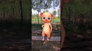 baby meerkat dance video #shorts #dancevideo