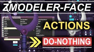 ZBrush - ZModeler Polygon(Actions) - "Do-Nothing"