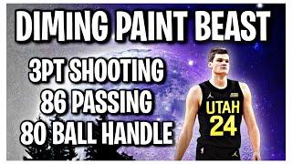 BEST DIMING PAINT BEAST BUILD NBA 2K23 CURRENT GEN (80 BALL HANDLE, 3PT SHOOTING & 86 PASSING)