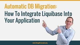 Liquibase : How to Automatically Update a Database