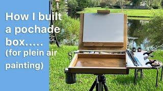 How I built a pochade box for plein air painting.