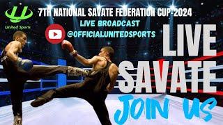 Day-2 | Live Broadcast @officialunitedsports | 7th National Savate Federation Cup - 2024