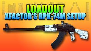 Loadout - Xfactor Gaming RPK-74M Laser Beam LMG | Battlefield 4 Gameplay