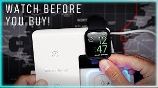 Amazon's Choice Wireless Charging Station for Apple Watch iPhone and Airpods | YOXINTA X455 UNBOXING