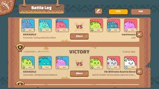 100% WINRATE WITH MY NEW AXIES! NEW BIRD REPTILE AXIE META TEAM| AXIE INFINITY CLASSIC GAMEPLAY 2024