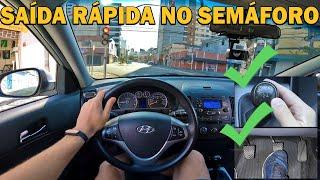 APRENDA A SAIR RÁPIDO COM O CARRO NO SEMÁFORO! PASSO A PASSO!