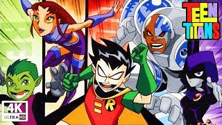 TEEN TITANS All Cutscenes (Game Movie) 4K 60FPS Ultra HD