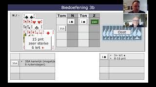 Extra biedoefeningen bij Start met Bridge H12 Volgbiedingen