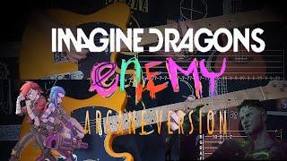 Arcane Intro - Enemy by Imagine Dragons (Tutorial Tab Cover)