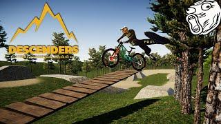 Descenders - Auf in die Schweiz - Descenders Map Mod Gameplay [DE/GER]