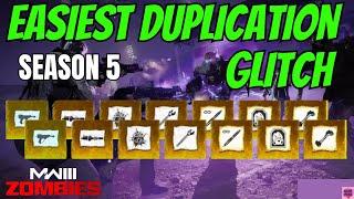 MWZ - EASIEST DUPLICATION GLITCH in MW3 ZOMBIES SEASON 5 (MAX ESSENCE GLITCH + INFINITE LOOT GLITCH)