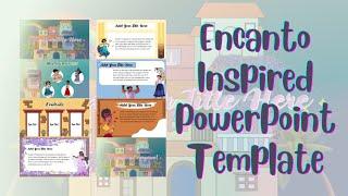 Encanto Inspired PowerPoint Template Free || ppt#51 || shopeefinds