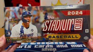 2024 TOPPS STADIUM CLUB HOBBY BOX OPENING! 2 AUTOS!