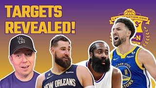 Breaking: Lakers Free Agents Targets Revealed: Klay Thompson, James Harden, Jonas Valanciunas