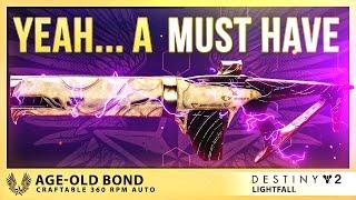 Age Old Bond Is Worth Your Time to Craft And Here's Why (PvE and PvP)