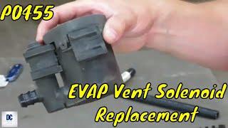 EVAP Vent Solenoid Removal and Replacement "Tighten Gas Cap" P0455 Error 99-06 GM Trucks