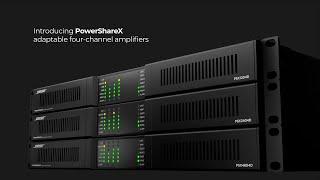 PowerShareX Adaptable Amplifiers from Bose Professional