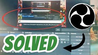 NVENC Error EncodeAPI Internal Error. (NV_ENC_ERR_INVALID_PARAM) SOLVED in OBS Studio
