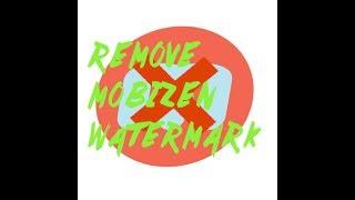 How to remove watermark on mobizen (easy)