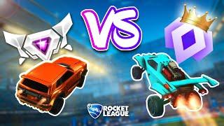 Can the Best Champs in the WORLD Beat Pros in Rocket League?