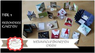 Karteninspiration Weihnachten Teil 1 - Weihnachtskarte basteln - Kartenideen - Ideen - Stampin´Up!