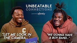 Jordan Davis & Nakobe Dean Do Their BEST Impressions of Teammates | Unbeatable Connections