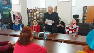 Анатолий Бирюков читает стихотворение посвященное альманаха "Русло"