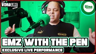 EMZ WITH THE PEN LIVE PERFORMANCE ON UJIMA RADIO 98FM - THE WORDLIFE SHOW HOSTED BY KRAZY