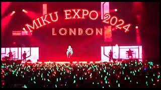 MIKU EXPO 2024 / HATSUNE MIKU at OVO Wembley Arena, London - FULL CONCERT - 26 October 2024