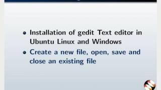 Overview of gedit Text Editor - English