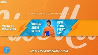 Free Youtube Banner Templates (Download PLP file) for YouTube channel banner | Banner Templates Plp