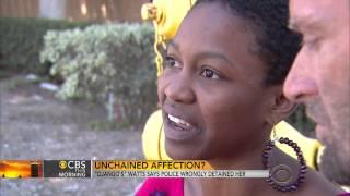 "Django Unchained" actress says police wrongly detained her