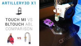 Touch Mi vs BLtouch on the Artillery3D X1 + MKS TFT babystepping