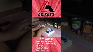 Kit Adam - Akko V3 Cream Blue #shorts #short #keebtok