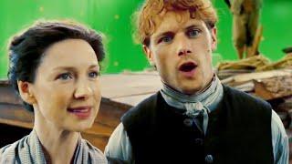 Best Sam & Caitriona Blooper Chemistry! #funny #adorable