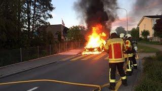 Alarmfahrt Autobrand 09.Mai 2015