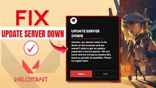How to Fix Update Server Down in Valorant | Fix Valorant Server Slow | Solve Valorant Server Down