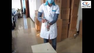 Cryogenic Liquid Nitrogen (LN2) Sprayer Dewar Tank Nitrogen treatment  instruction video