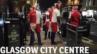 A Busy Evening in Glasgow | Scotland - November 2021