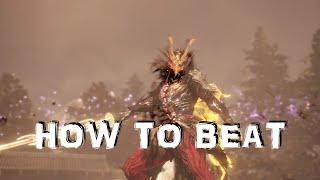 Nioh 2: The Tengu's Disciple DLC - How to Beat - Minamoto no Yoshitsune BOSS