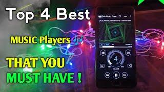 Top 4 Best music players Apps  that you must have in 2021 || 3d Sound || Best music apps for free