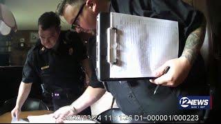 Newly released police bodycam footage shows raid on Marion Co. Record, others