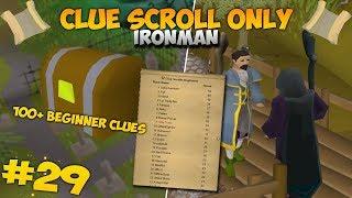 Opening 100+ Beginner Clue Caskets! - Clue Scroll Only Ironman #29