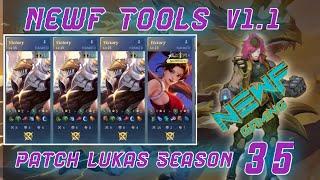 NewF Tools v1.1 Patch Lukas Season 35