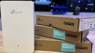 First Look at the TP-Link Omada EAP615-Wall Access Point | Wifi 6 | PoE+ | AX1800 | Not A Review