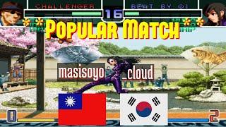 FT10 @kof2002: masisoyo (TW) vs _cloud (KR) [King of Fighters 2002 Fightcade] Dec 24