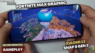 Xiaomi 13 Fortnite Gameplay Max Graphics